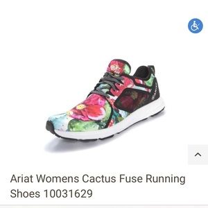 Floral Ariat Tennis Shoes